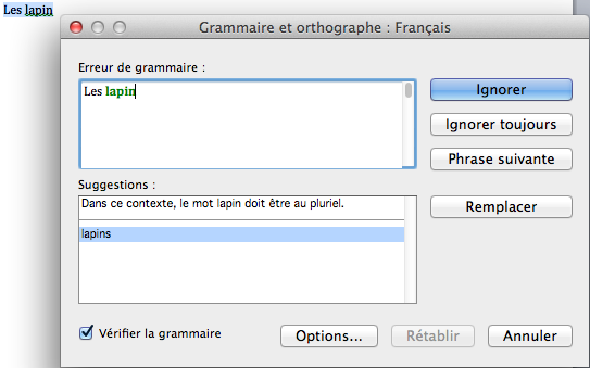 Correction Cordial dans Word